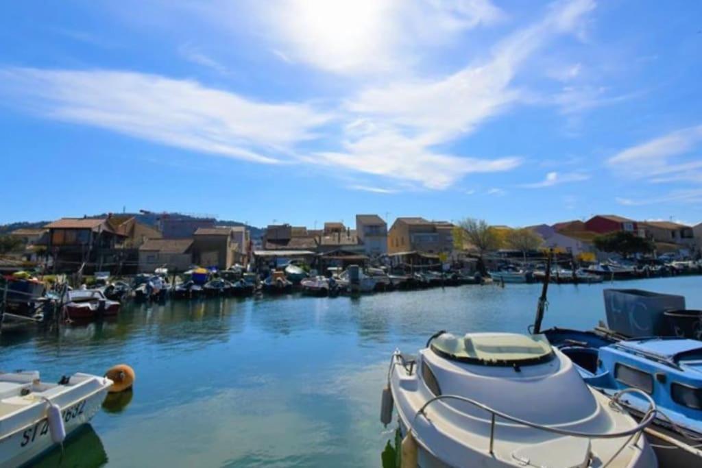 Jolie Maison De Pecheur - La Pointe Courte Sete Bagian luar foto