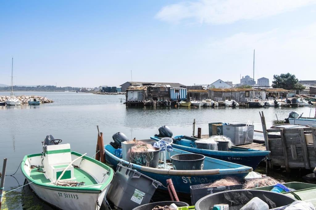 Jolie Maison De Pecheur - La Pointe Courte Sete Bagian luar foto